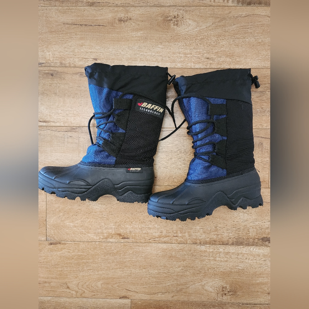 Mint Baffin Technology Canada Tall Wool Insulated Snow Boots Women 10 Men 8